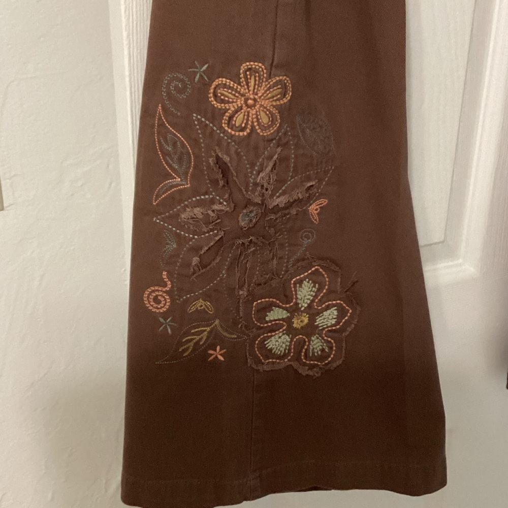 Prana Brown Casual Pants women’s size large - Picture 3 of 5